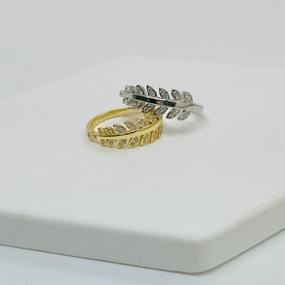 Wraparound Fern Ring