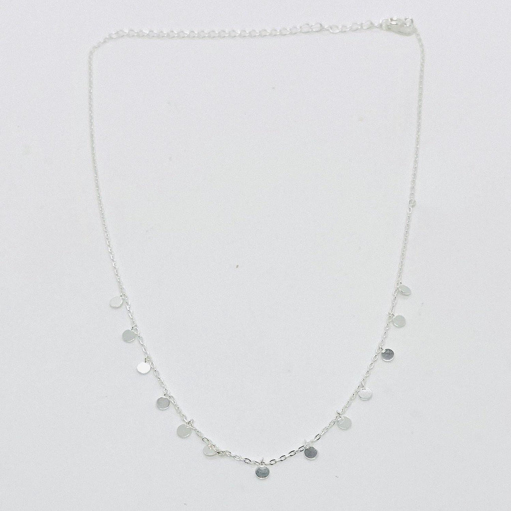 Mini Floating Disc Necklace - ShopHannaLee