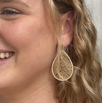 The Grid Earrings - ShopHannaLee