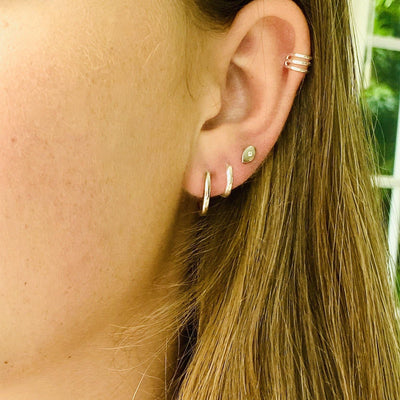 Crystal Tiny Eye Stud - ShopHannaLee