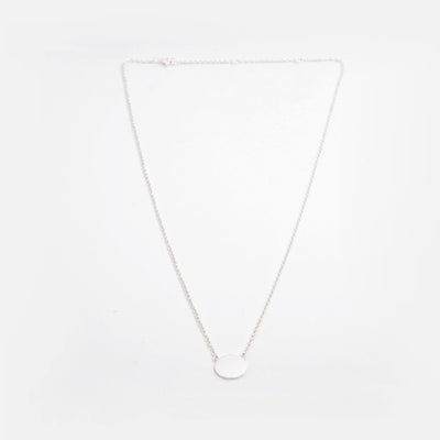 Plain Disc Necklace - ShopHannaLee