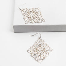 Load image into Gallery viewer, Diamond Tin Foil Earrings - ShopHannaLee
