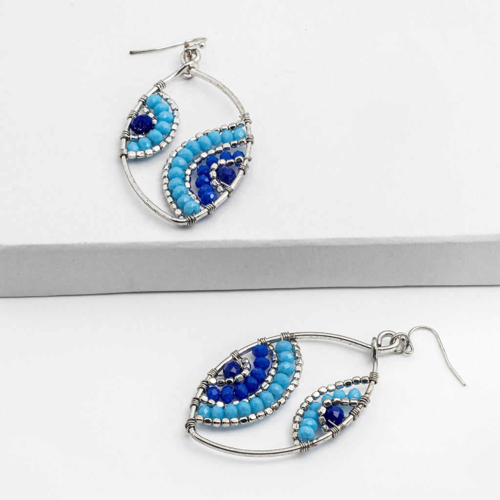 The Marquee Beaded Earring - ShopHannaLee