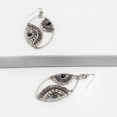 The Marquee Beaded Earring - ShopHannaLee