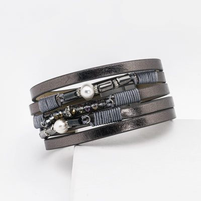 Vegan Pearl Cuff - ShopHannaLee